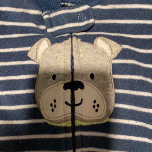 Carter’s 9 month fleece jammies - Picture 4 of 7